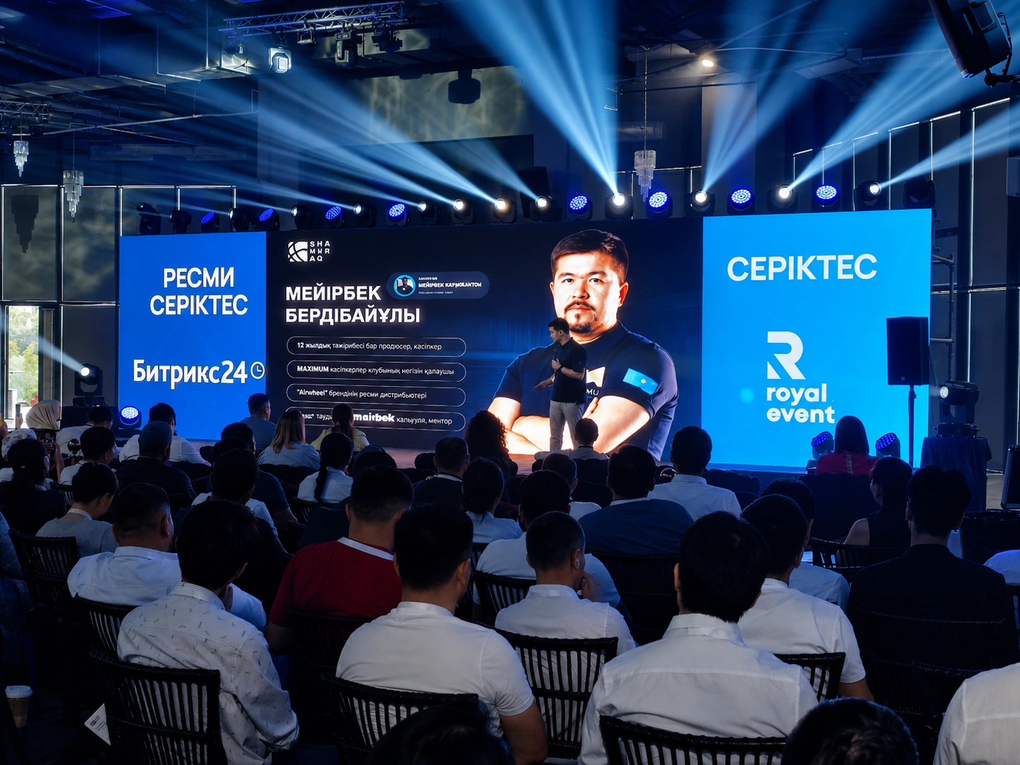 LED-визуал на сцене