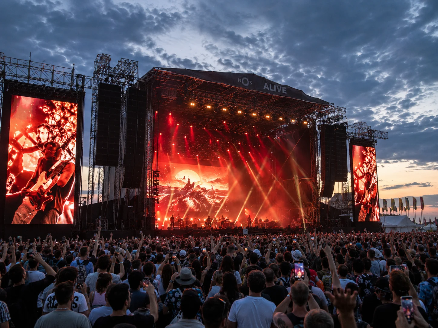 Сценический свет для open air